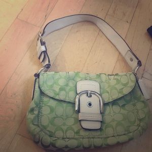 Authentic coach purse
